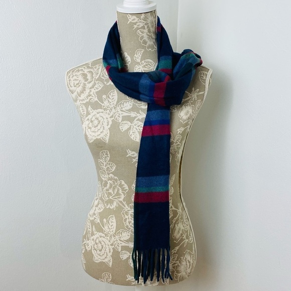 Men multi Colors Scarf. (Red, Green, Blue) one Size. - Picture 1 of 10